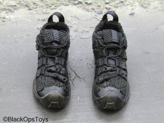 Bravo 0-7 Kill Or Capture - Black Combat Shoes (Peg Type)