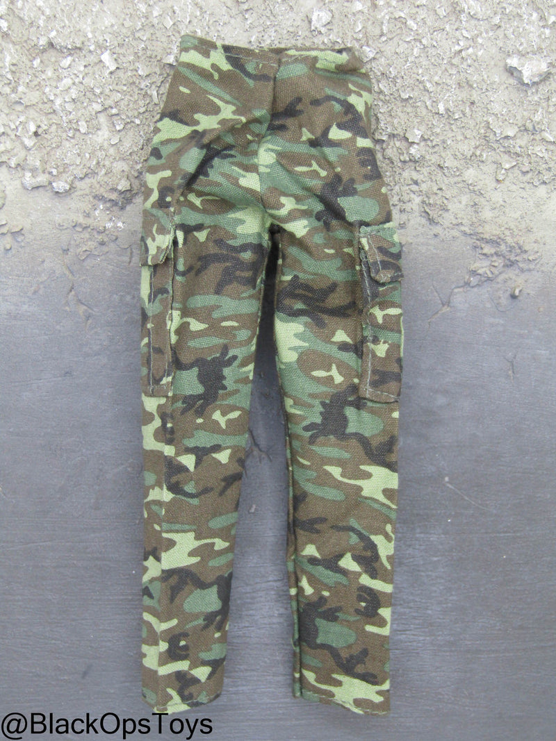 Load image into Gallery viewer, Vietnam Era Woodland Camo Combat Pants
