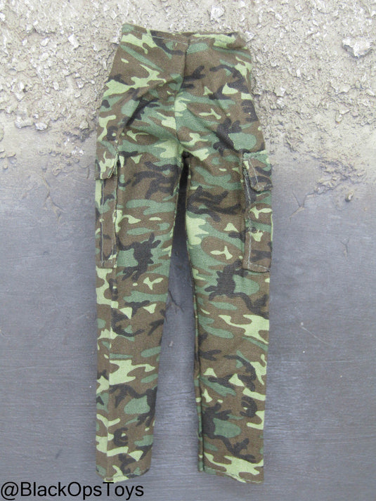 Vietnam Era Woodland Camo Combat Pants