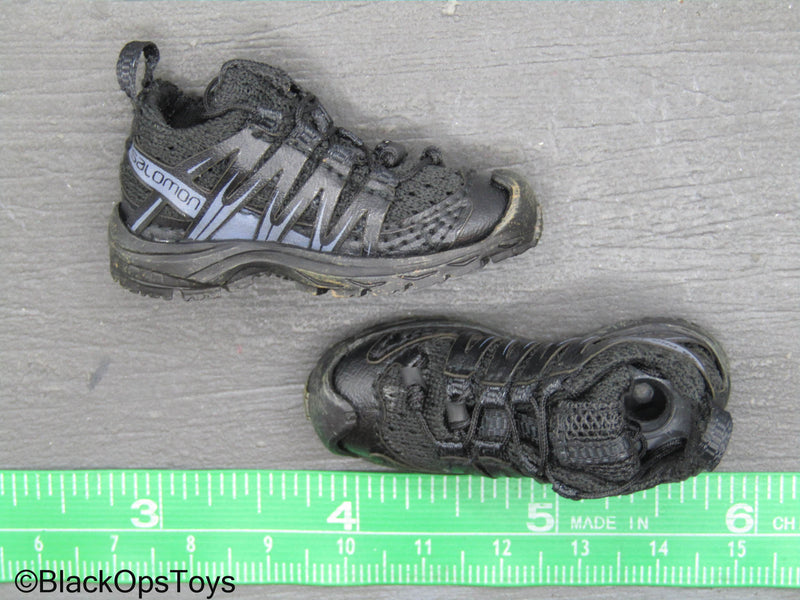 Load image into Gallery viewer, Bravo 0-7 Kill Or Capture - Black Combat Shoes (Peg Type)

