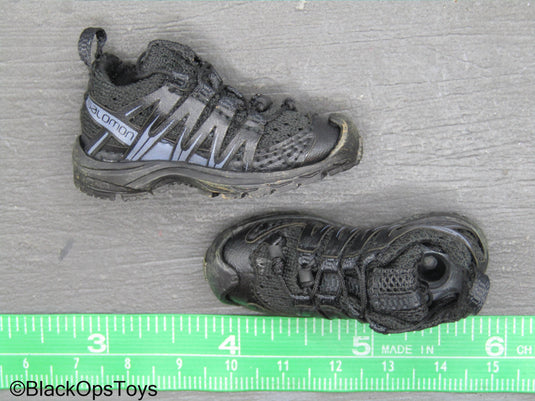 Bravo 0-7 Kill Or Capture - Black Combat Shoes (Peg Type)