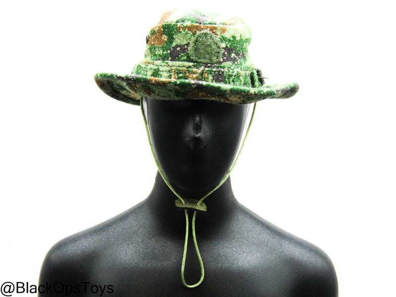 Load image into Gallery viewer, PLA AF Airborne Commandos - Starry Sky Woodland Camo Boonie Hat
