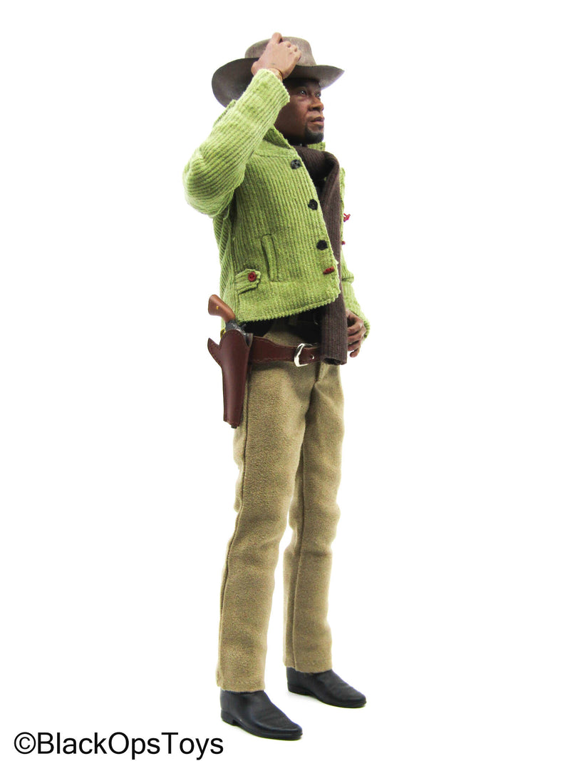 Load image into Gallery viewer, African American Male Full Dressed Cowboy w/Pistol &amp; Holster
