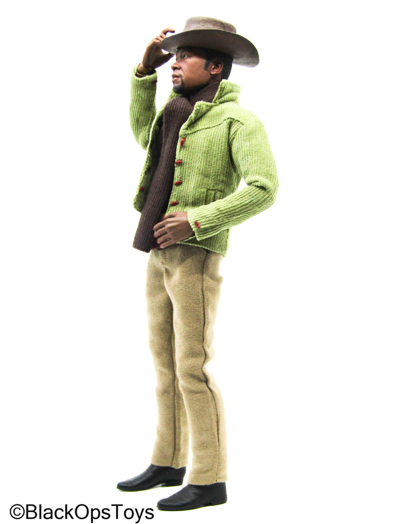 Load image into Gallery viewer, African American Male Full Dressed Cowboy w/Pistol &amp; Holster
