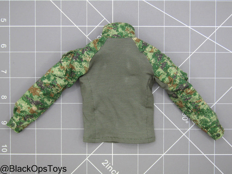 Load image into Gallery viewer, PLA AF Airborne Commandos - Starry Sky Woodland Camo Frog Top Shirt
