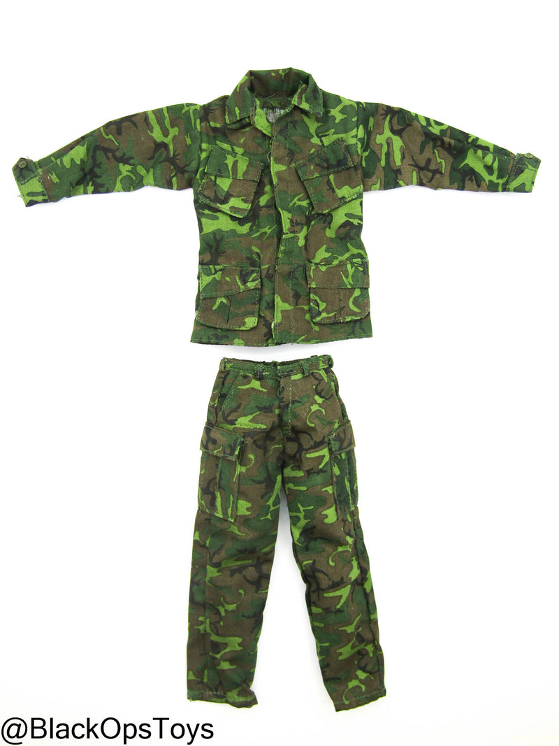 Load image into Gallery viewer, Vietnam Era ERDL Leaf Camo Uniform Set
