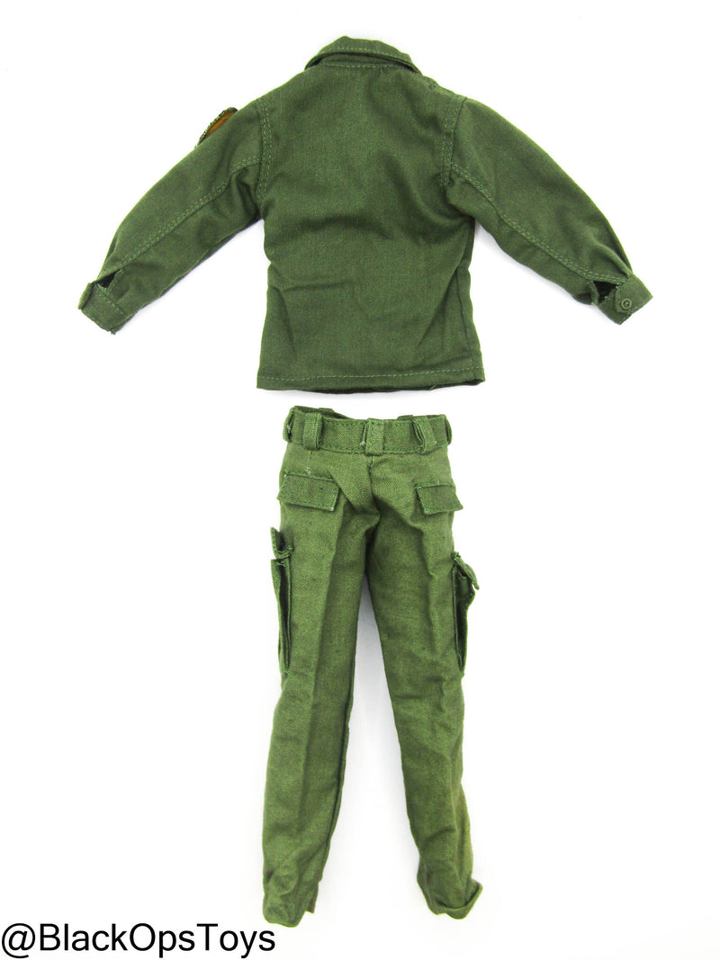 Load image into Gallery viewer, Vietnam Era OD Green Uniform Set w/Weathered Pants

