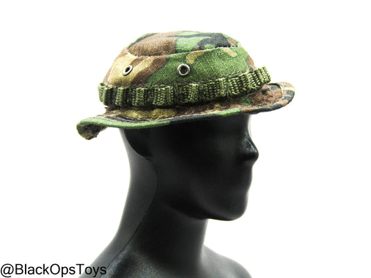 Vietnam Era Woodland Camo Uniform Set w/Boonie Hat