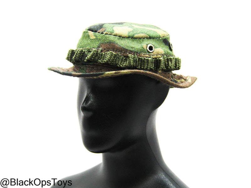 Load image into Gallery viewer, Vietnam Era Woodland Camo Uniform Set w/Boonie Hat
