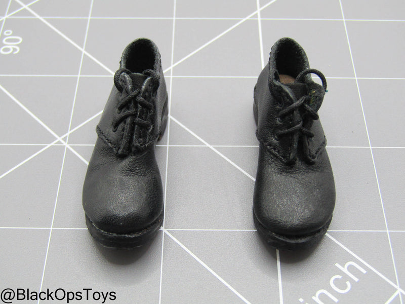 Load image into Gallery viewer, Indiana Jones - Black Leather Like Dress Shoes (Foot Type)
