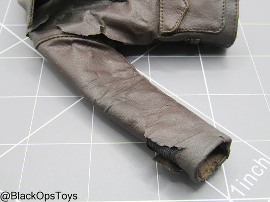 Indiana Jones - Brown Leather Like Jacket (Hot Toys) (READ DESC)