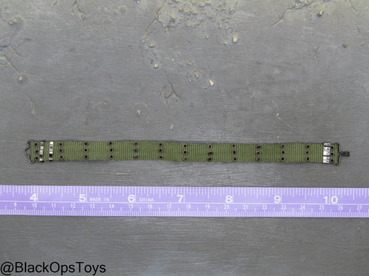Vietnam Era OD Green Rivet Belt