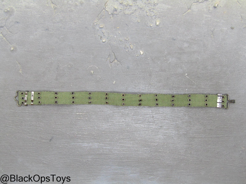Load image into Gallery viewer, Vietnam Era OD Green Rivet Belt
