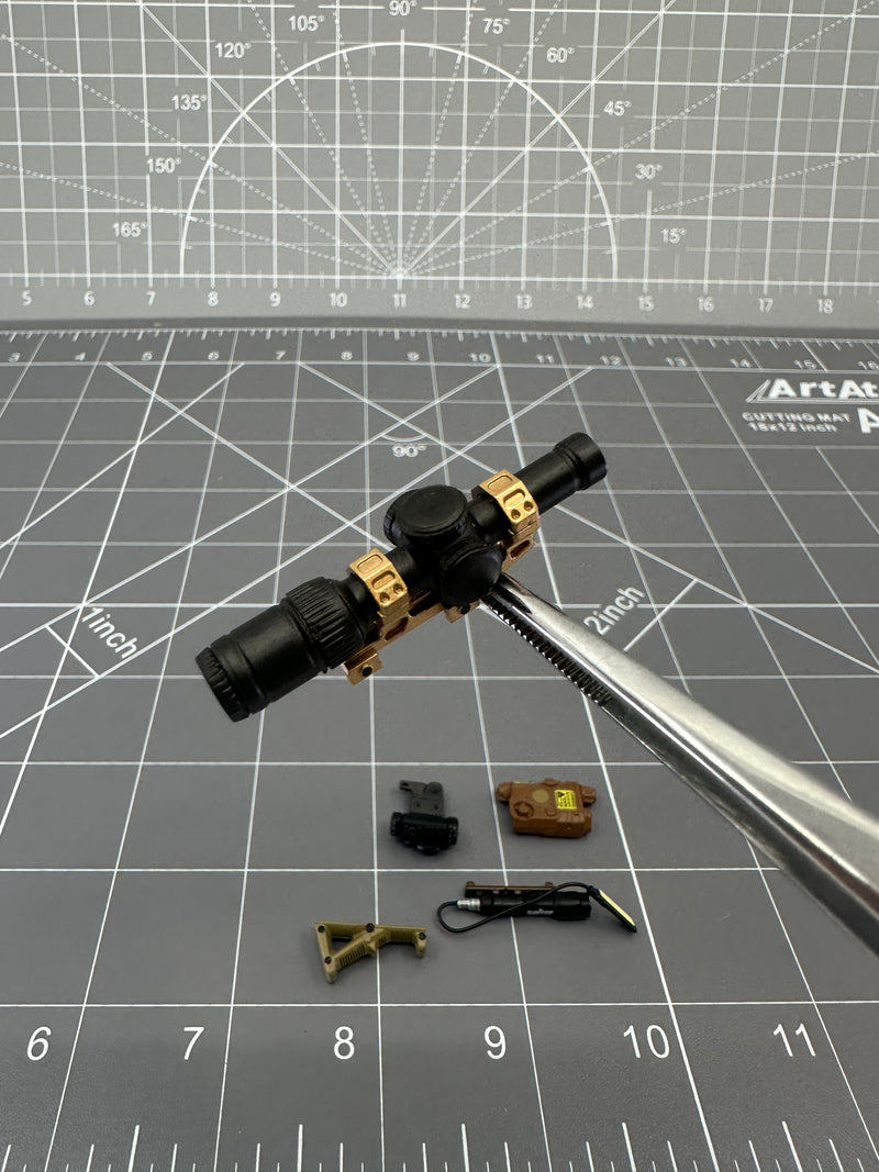 Load image into Gallery viewer, NSWDG Chronology Rifle F LVPO Scope w/Accessories
