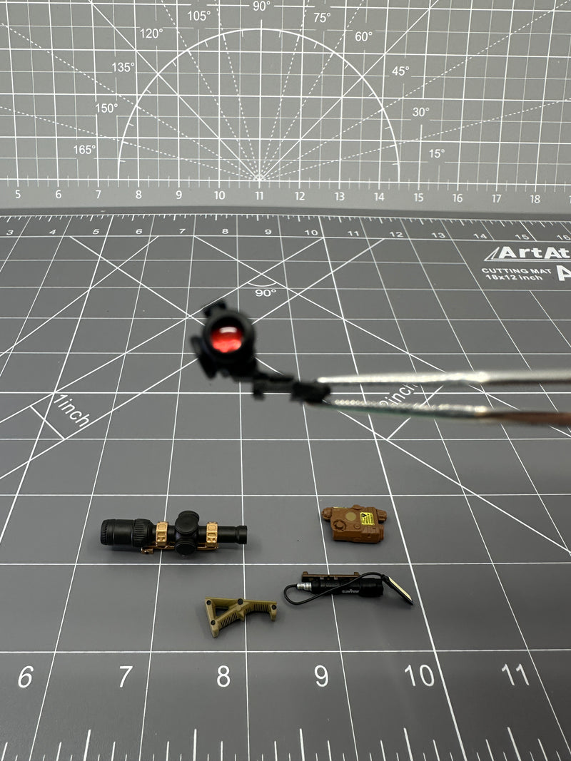 Load image into Gallery viewer, NSWDG Chronology Rifle F LVPO Scope w/Accessories
