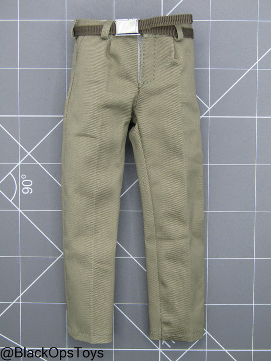 Indiana Jones - Tan Combat Pants w/Belt