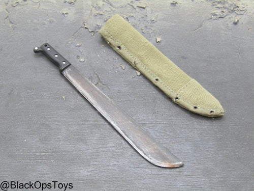 Vietnam Era Machete w/Sheath