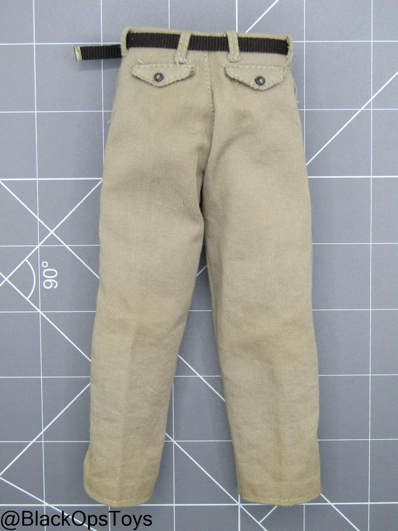 Load image into Gallery viewer, Indiana Jones - Tan Combat Pants w/Belt (Hot Toys)
