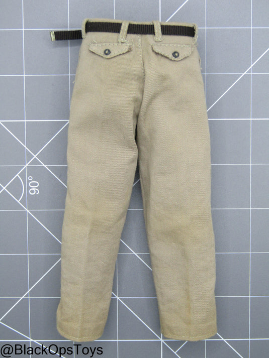 Indiana Jones - Tan Combat Pants w/Belt (Hot Toys)