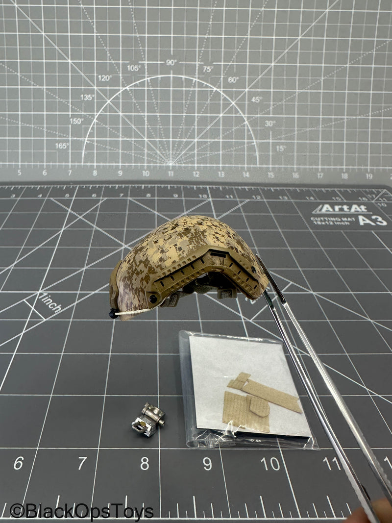 Load image into Gallery viewer, NSWDG Assault Rifle Chronology - AOR1 Helmet w/NVG Mount
