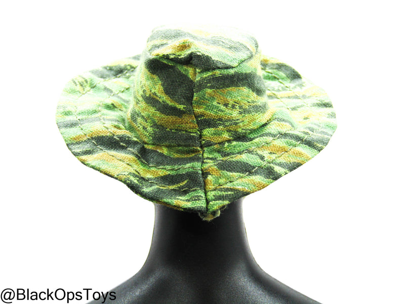 Load image into Gallery viewer, Vietnam Era Tiger Stripe Camo Boonie Hat
