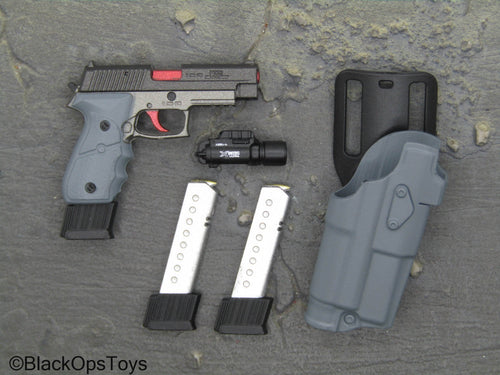 Doom's Day Weapon Set VI Ver. C - Grey Pistol Set w/Holster