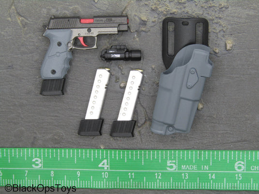 Doom's Day Weapon Set VI Ver. C - Grey Pistol Set w/Holster