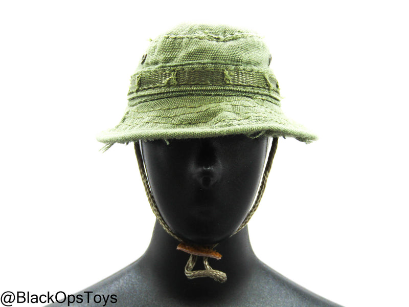 Load image into Gallery viewer, Vietnam Era OD Green Boonie Hat
