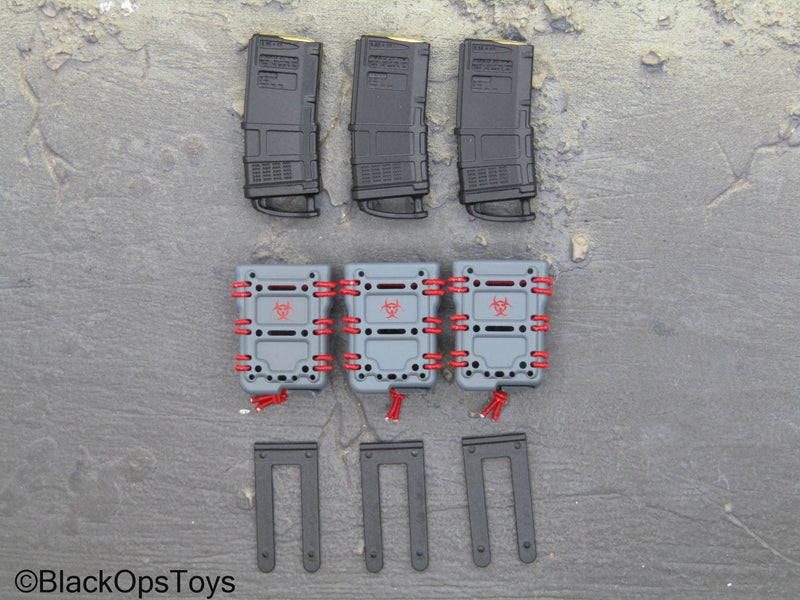Load image into Gallery viewer, Doom's Day Weapon Set VI Ver. D - 5.56mm Magazine w/Magpul &amp; Holster (x3)
