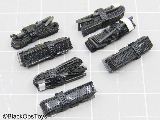 Black MOLLE Strap Connector Set (x7)