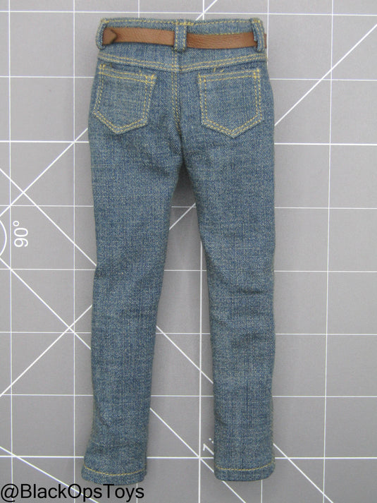 Damnation - The American Agent - Denim Pants w/Belt