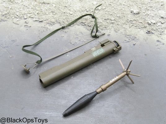Vietnam Era M72 LAW Rocket Launcher w/Rocket
