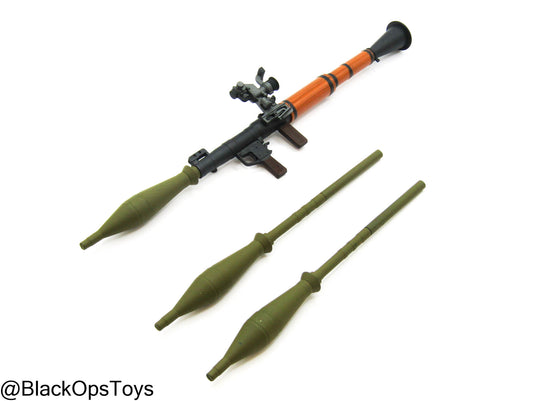 Vietnam Era RPG Rocket Launcher w/Rockets (x3)