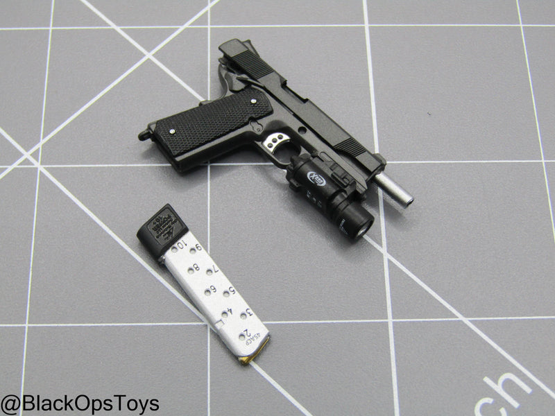 Load image into Gallery viewer, Damnation - The American Agent - Grey Battle Belt Harness w/ 1911 Pistol Set
