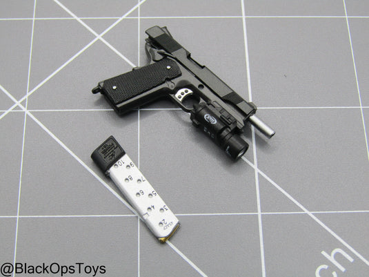 Damnation - The American Agent - Grey Battle Belt Harness w/ 1911 Pistol Set