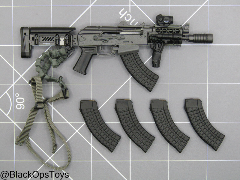 Load image into Gallery viewer, Damnation - The American Agent - AKMSU Rifle w/Attachment Set
