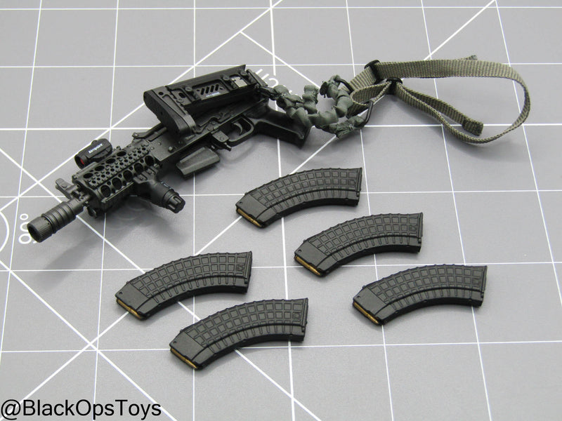 Load image into Gallery viewer, Damnation - The American Agent - AKMSU Rifle w/Attachment Set
