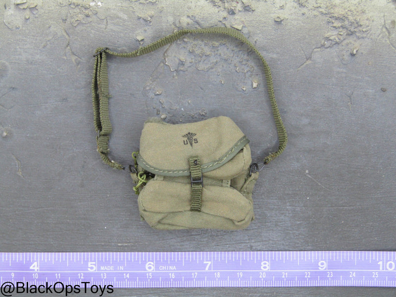 Load image into Gallery viewer, Vietnam Era OD Green Satchel
