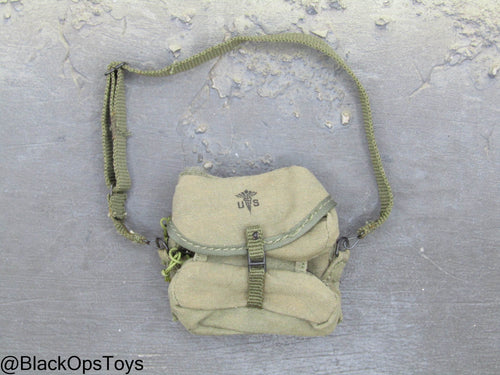 Vietnam Era OD Green Satchel