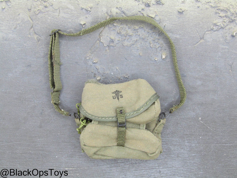 Load image into Gallery viewer, Vietnam Era OD Green Satchel
