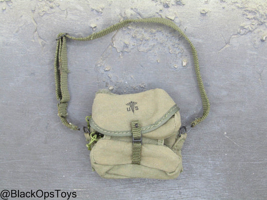Vietnam Era OD Green Satchel