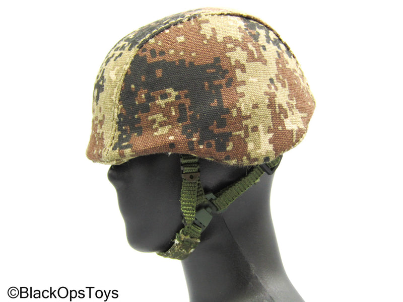 Load image into Gallery viewer, PLA Special Forces - Type 07 Pixelated Camo Helmet
