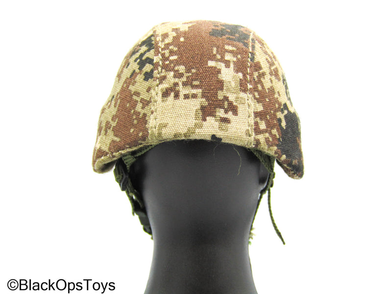 Load image into Gallery viewer, PLA Special Forces - Type 07 Pixelated Camo Helmet
