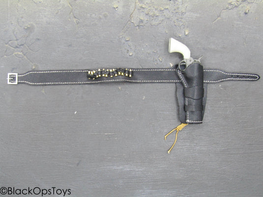 Western Set - Colt .45 White Grip w/Black Wrangler Style Holster