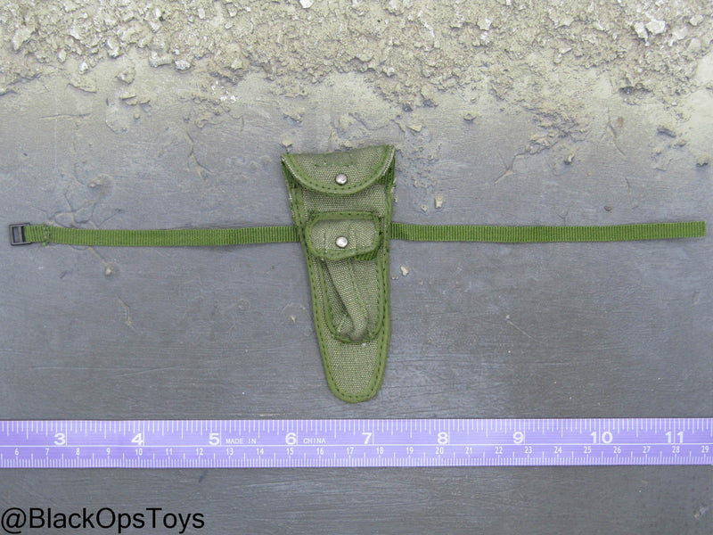 Load image into Gallery viewer, Vietnam Era OD Green Radio Pouch
