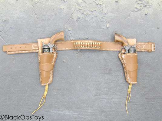 Western Set - Dual Colt .45 w/Bullet Belt & Dual Holster