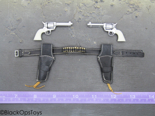 Western Set - Dual Colt .45 w/Bullet Belt & Dual Holster