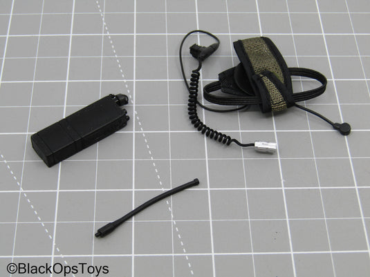 Black Radio w/Headset, & Antenna