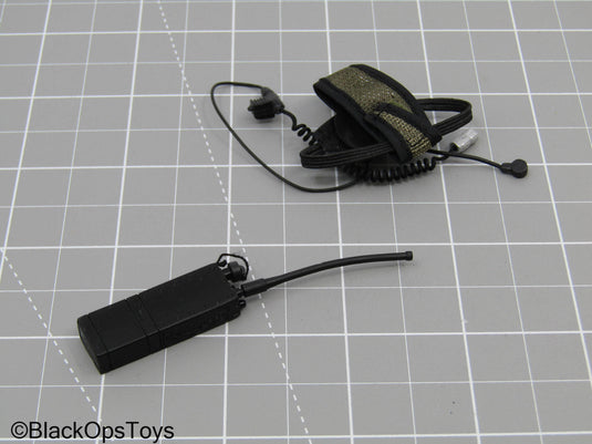 Black Radio w/Headset, & Antenna