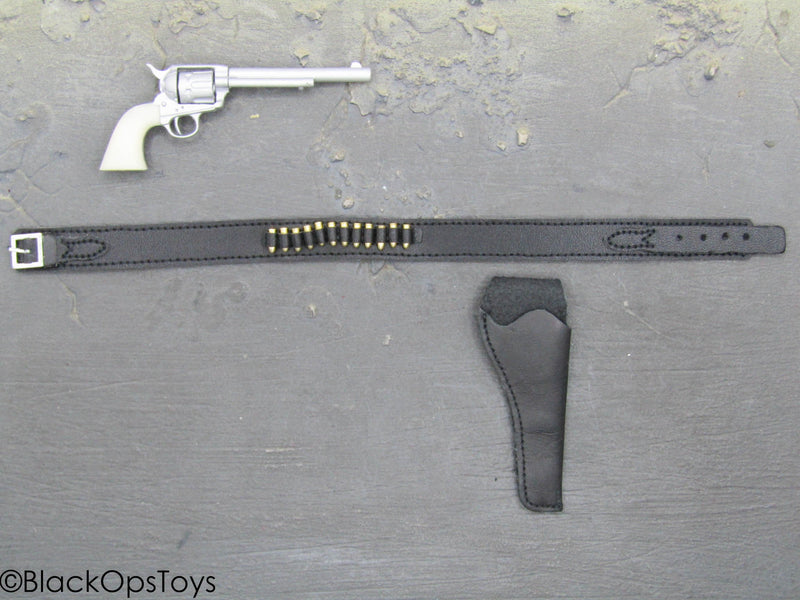 Load image into Gallery viewer, Western Set - Gunfighter Colt .45 White Grip w/Black Slim-Jim Holster
